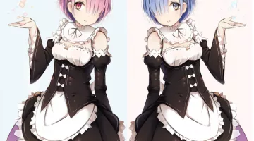 La tenue maid de Ram dans Re:Zero kara Hajimeru Isekai Seikatsu