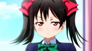 La peluca edredón de pelo castaño de Nico Yazawa en Love Live! Proyecto Ídolo Escolar