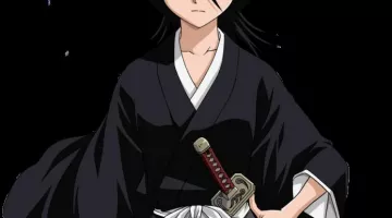 The holding of Rukia in Bleach