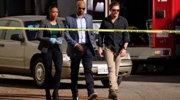 The boots of Martin Riggs (Clayne Crawford) in the lethal Weapon S01E10