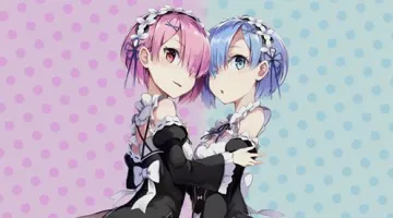 Le Serre tête de Rem et Ram dans Re:zero