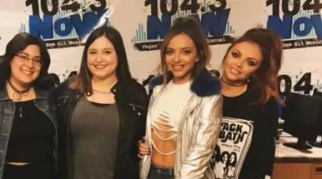 The crop top of Jade ( Little Mix ) seen in February 2017 in Las Vegas