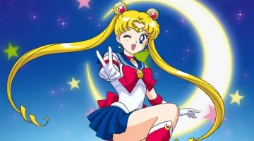 The t-shirt replica of the costume of Sailor Moon in Sailor Moon