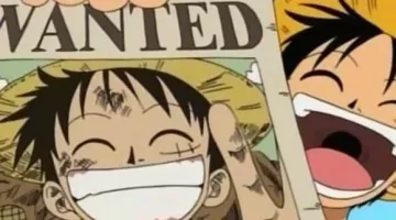 L'avis de recherche de Luffy dans One Piece