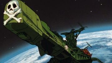 The replica of the Arcadia green in Albator