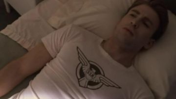 The t-shirt Steve Rogers (Chris Evans) in Captain America : The First Avengers
