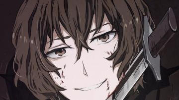 The wig of Osamu Dazai Dark in Bungou Stray Dogs
