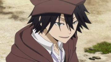 The wig of Ranpo Edogawa in Bungou Stray Dogs