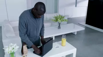 Le pingouin en bois de Bingham "Bing" Madsen (Daniel Kaluuya) dans Black Mirror S01E02