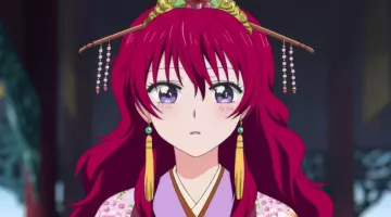 The wig long pink Yona in Akatsuki No Yona
