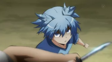 The wig Nagisa in Assassination Classroom