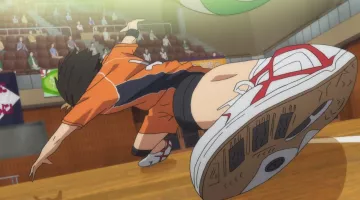 Les sneakers / les baskets de Nishinoya dans Haikyu