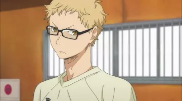 La perruque de Tsukishima Kei dans Haikyu