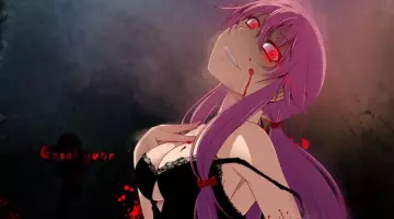 La réplica del vestido negro de Gasai Yuno en Mirai Nikki
