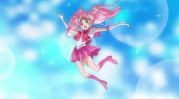 Las botas rosas de Chibi Moon en Sailor Moon