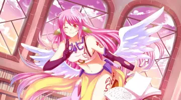 The wig rose of Jibril in No Game No Life