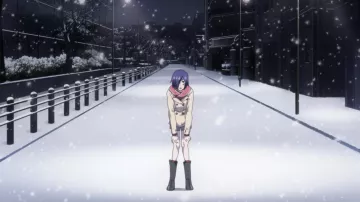 The black boots of Kirishima Toka in Tokyo Ghoul S02E12