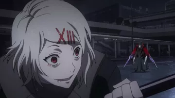 The wig white Suzuya Juuzou in Tokyo Ghoul S02E10