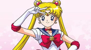 Escote de Sailor Moon en Sailor Moon