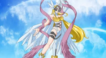 The costume of Angewomon in Digimon Adventure