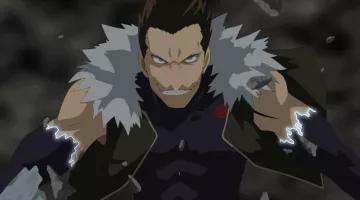 La veste sans manche col fourrure de Greed dans Fullmetal Alchemist