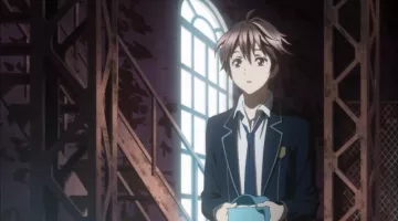 The school uniform of Shu Ouma in Guilty Crown