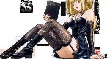 The black boots of Misa in Death Note