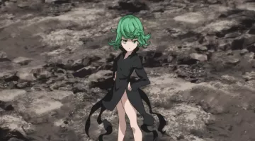 El cosplay del traje de Tatsumaki en One Punch Man