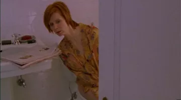 Labial NARS de Miranda Hobbes (Cynthia Nixon) en Sex And The City S04E03
