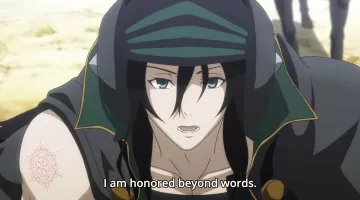 The tattoo of the "Six flowers" in Rokka No Yuusha