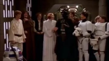 The costume of princess Leia as Donna Pinciotti (Laura Prepon) on That 70's show