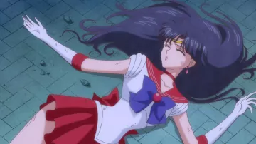The dress of Sailor Mars in Sailor Moon