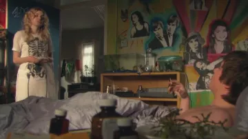 The dress skeleton range by Cassie (Hannah Murray) in Skins S02E09