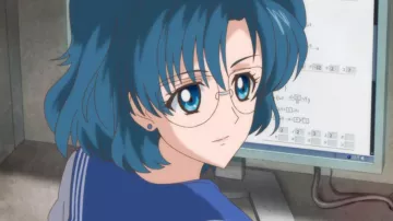 The earrings Mizuno in Sailor Moon