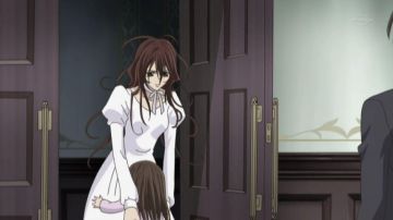 El vestido blanco de Yuki en Vampire Knight
