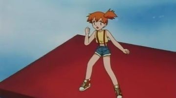 The cosplay of Misty in Pokemon