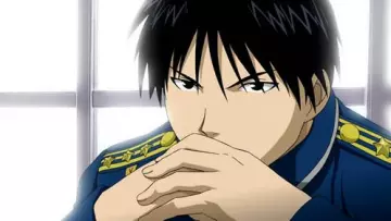 La peluca de Roy Mustang en Fullmetal Alchemist