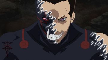 The costume of Greed in Fullmetal Alchemist