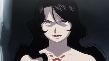 La perruque de Lust dans Fullmetal Alchemist