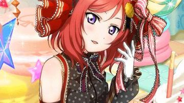 El atuendo de cosplay de Maki Nishikino hacia. "Candy" en Love Live! Proyecto ídolo escolar