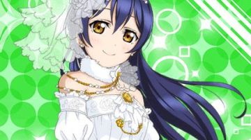 El vestido de novia de Umi en Love Live! Proyecto ídolo escolar