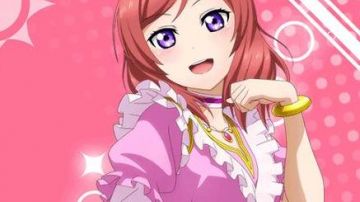 ¡El vestido rosa de Maki Nishikino en Love Live! Proyecto ídolo escolar