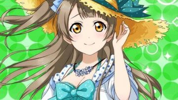 El traje de baño de Kotori en Love Live! Proyecto ídolo escolar