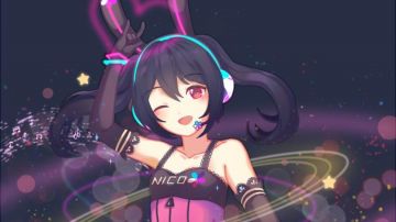 El atuendo de conejito de Nico Yazawa en Love Live! Proyecto ídolo escolar