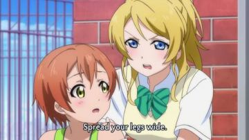 ¡La peluca de Rin Hoshizora enamorada en vivo! Proyecto ídolo escolar