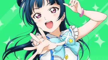 El atuendo escénico de Yoshiko en Love Live! Proyecto ídolo escolar