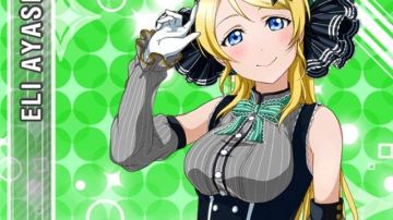 ¡El atuendo de caramelos de Eli en Love Live! Proyecto ídolo escolar