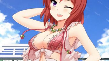 ¡El traje de baño rosa de Maki Nishikino en Love Live! Proyecto ídolo escolar