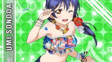¡El atuendo casual de Umi en Love Live! Proyecto ídolo escolar