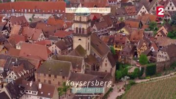 Le village de Kaysersberg en région Grand Est dans Le village préféré des Français 2017